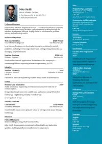 Chikorita resume template