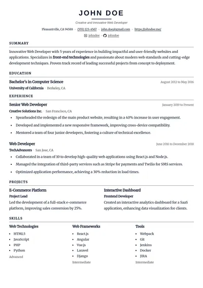 Template 54 preview